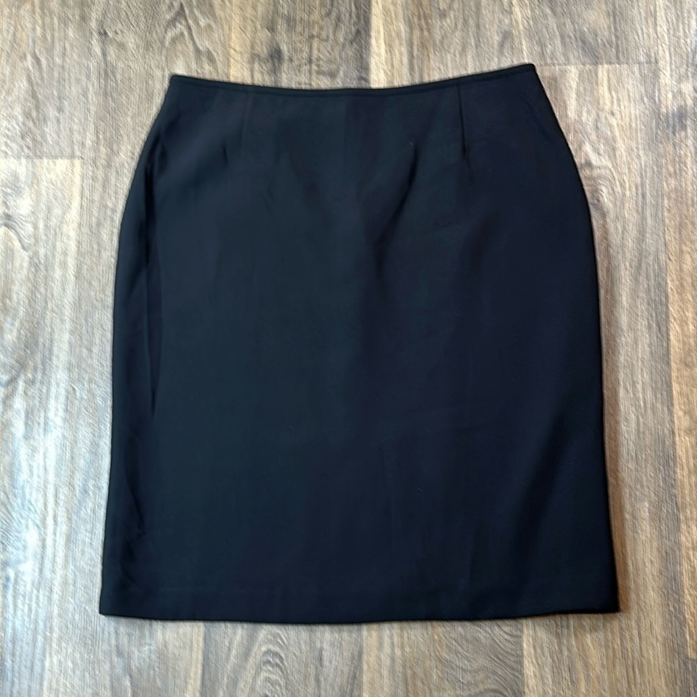 Black Suit Style Pencil Skirt From Macys